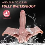 Anesidora Squirting Strap On Realistic Design 8.2 Inches