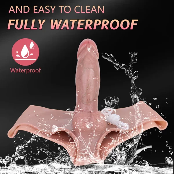 Anesidora Squirting Strap On Realistic Design 8.2 Inches