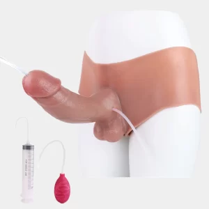 Anesidora Squirting Strap On Realistic Design 8.2 Inches