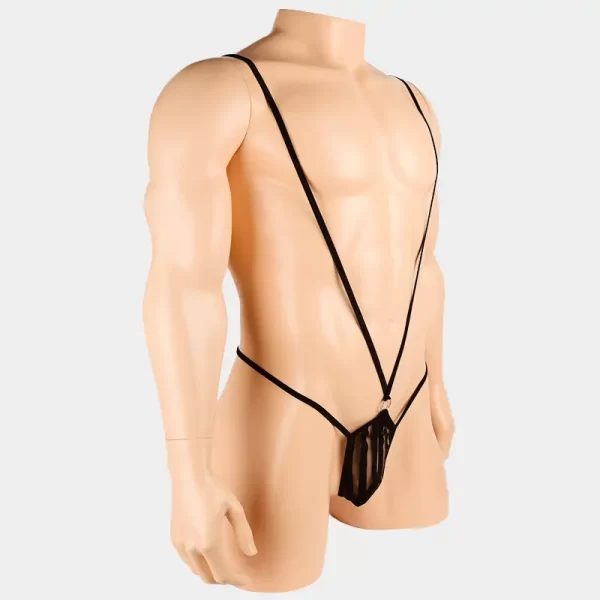 Mankini Penis Sleeve Pouch Playsuit