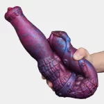 Muscle Horse Purple double Dildo 16.92 Inches