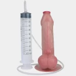 Realistic Uncut ejaculation Dildo 7.36 Inches