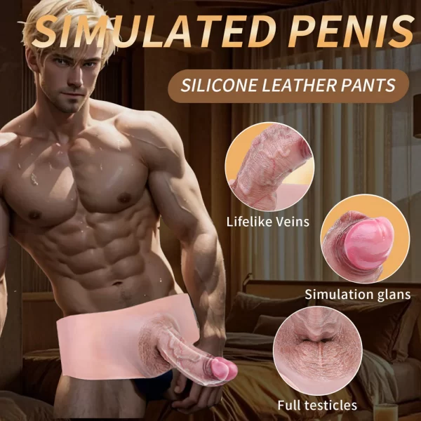 Anesidora Lifelike Panty Dildo Premium Silicone 7 Inches