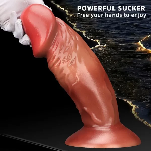 12 Inch Huge Dildo No Balls Premium Silicone