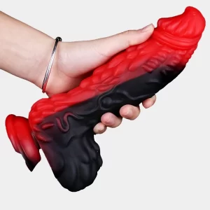 Alien Strap on Silicone Sci-Fi Dildo 8.6 Inches