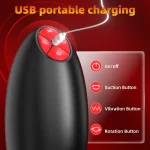 Anesidora Blowjob Machine Heating Stimulator
