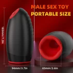 Anesidora Blowjob Machine Heating Stimulator