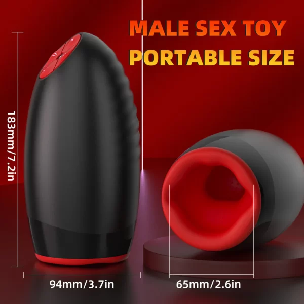 Anesidora Blowjob Machine Heating Stimulator