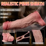 Anesidora Premium Silicone Cock Sheath 7 Inches