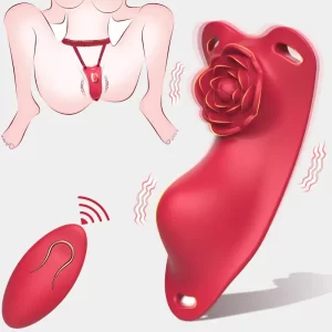 Anesidora Public Vibrator Rose Design with Remote