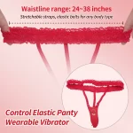 Anesidora Public Vibrator Rose Design with Remote