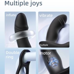 Anesidora Remote Control Inflatable Butt Plug