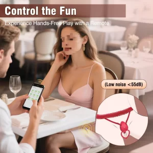 Anesidora Rose APP Controlled Couples Vibrator