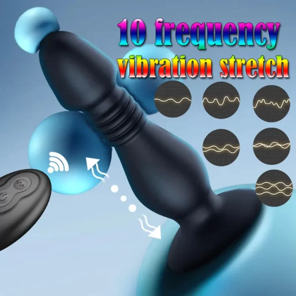 Anesidora Thrusting Prostate Massager With Suction Cup