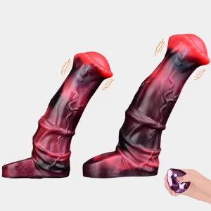 Anesidora Vibrating Horse Cock Sleeve 7 Inches