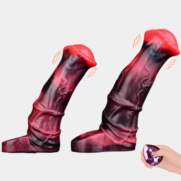 Anesidora Vibrating Horse Cock Sleeve 7 Inches
