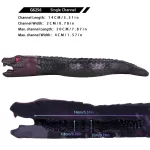 Black Manba Animal Silicone Male Stroker