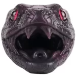 Black Manba Animal Silicone Male Stroker