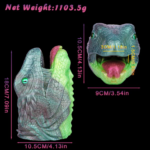 Blowjob Lizard Ultra Realistic Mouth Masturbator for Men