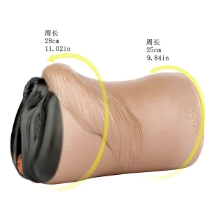 Bronco Ebony Horse Pussy Stroker
