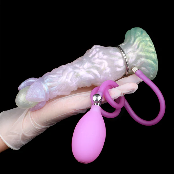 Fantasy Dragon Laying Egg Dildo 7.87 Inches