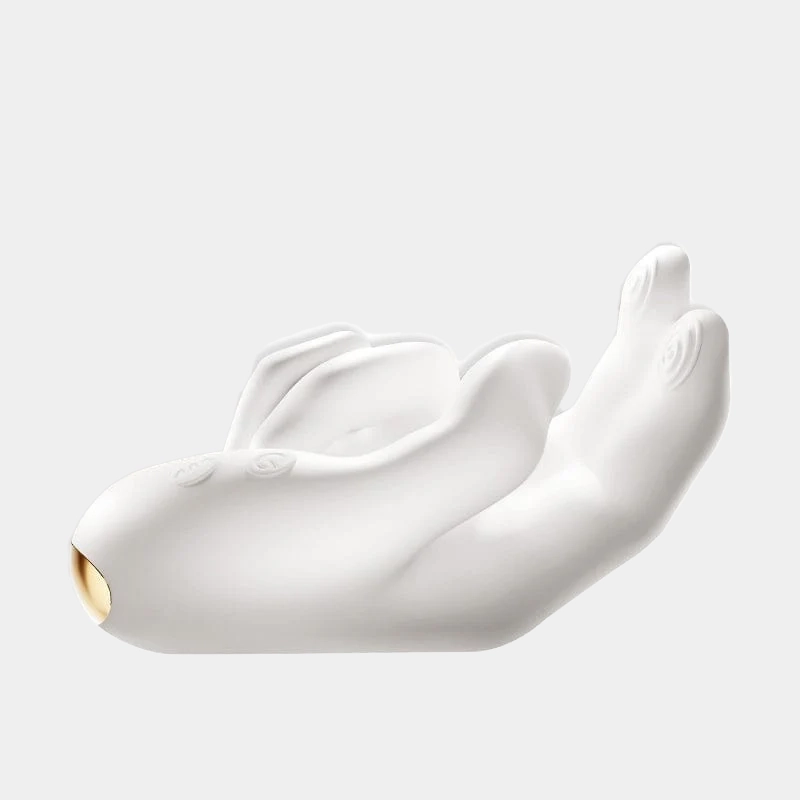 Golden Hand Vibrator for Clit and G-Spot