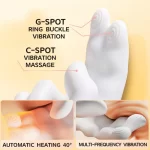 Golden Hand Vibrator for Clit and G-Spot