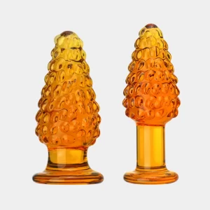 Golden Pineapple Delight Butt Plug 4.3 Inches