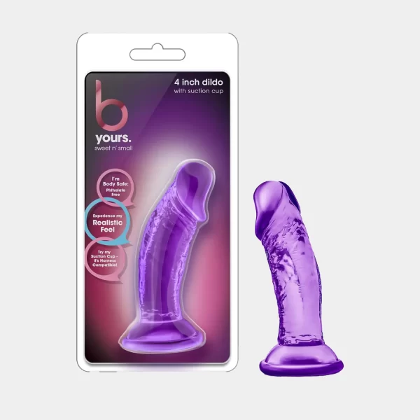 Grape Ice Popsicle Dildo - Sweet N Small Realistic 4.5 Inch Dildo
