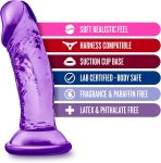 Grape Ice Popsicle Dildo - Sweet N Small Realistic 4.5 Inch Dildo