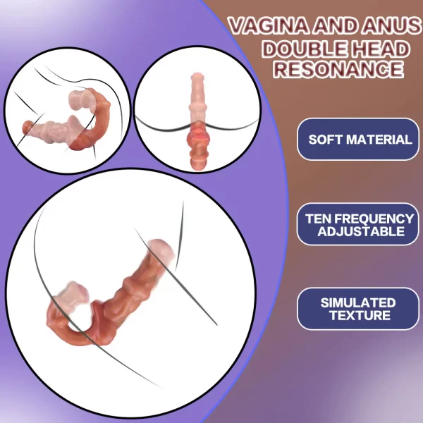 Horse Strapless Pegging Dildo With Belt 9 Inches