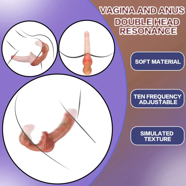 Knot Pegging Dildo Realistic Design 10 Inches