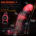 Monster Cock Sleeve 10 Vibration Modes