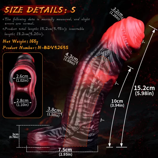 Monster Cock Sleeve 10 Vibration Modes