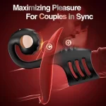 Snail Penis Ring Vibrating Remote Control