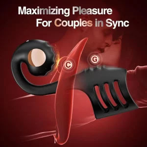 Snail Penis Ring Vibrating Remote Control