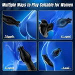 Thrusting Prostate Anal Stretcher With Remote