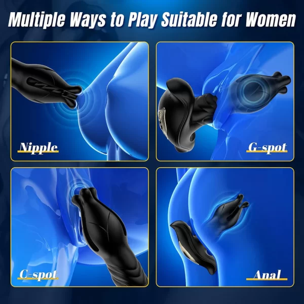 Thrusting Prostate Anal Stretcher With Remote
