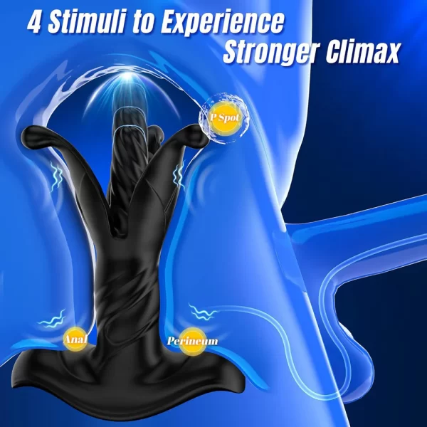 Thrusting Prostate Anal Stretcher With Remote