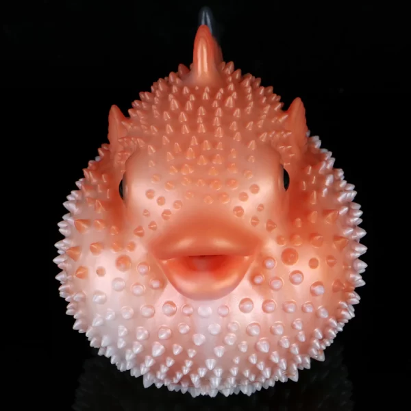 Toxic Pufferfish Silicone Animal Pocket Pussy