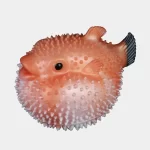 Toxic Pufferfish Silicone Animal Pocket Pussy