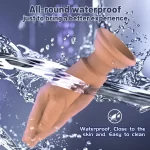 Vibrating Fist Dildo Anal Plug With Suction Cup