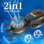 Wearable Male Masturbator Wireless Remote Control