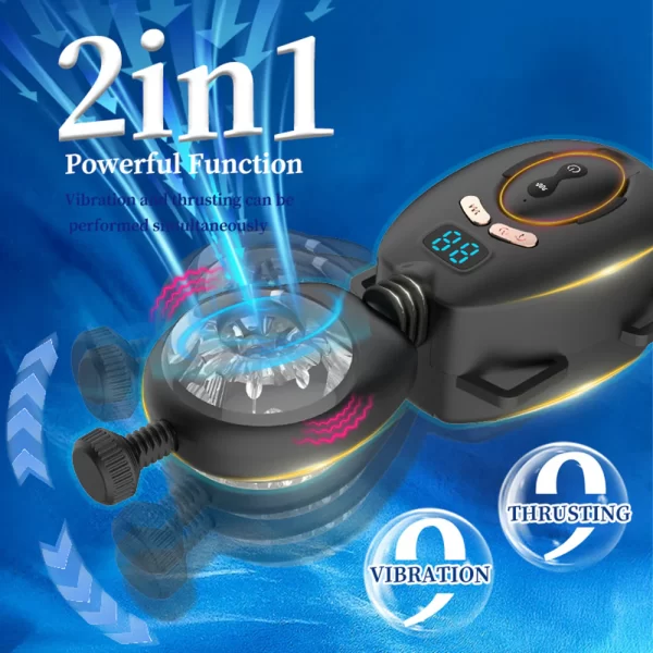 Wearable Male Masturbator Wireless Remote Control