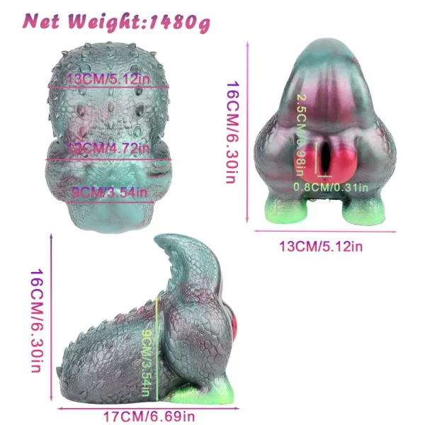 Chameleon Lizard Fake Pussy Sex Toy