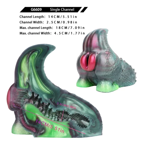 Chameleon Lizard Fake Pussy Sex Toy