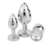 Anesidora Diamond Shaped Butt Plug Jewelled 3-Piece Set