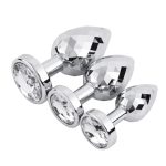 Anesidora Diamond Shaped Butt Plug Jewelled 3-Piece Set