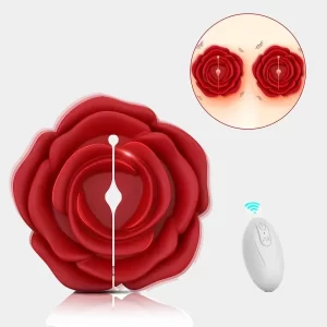 Big Boobs Nipple Clamps Rose Design