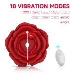 Big Boobs Nipple Clamps Rose Design